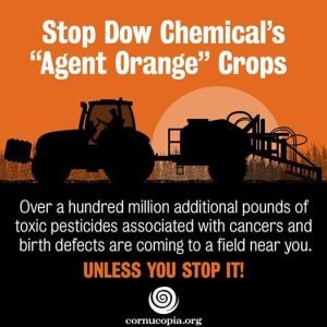 Monsanto’s Roundup and Dow’s “Agent Orange” 2,4-D Approved to be sprayed on Food