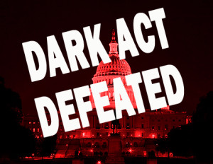 GMO Labeling and the Right to Know / Dark Act Defeated / S.B. 2609