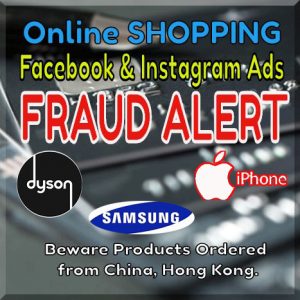 Fraud Shopping Ads Facebook / Instagram